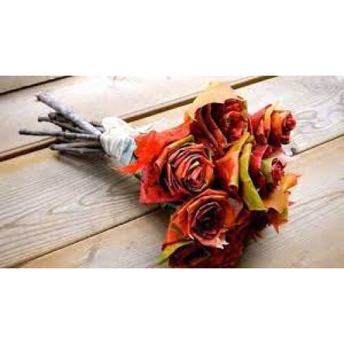 Autumn Leaves | Orange Bouquet